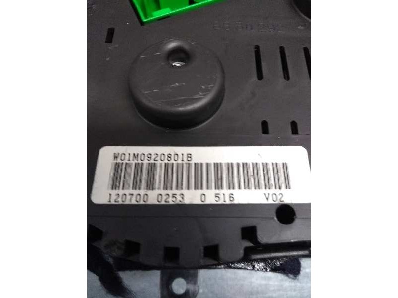 Recambio de cuadro instrumentos para seat toledo (1m2) select referencia OEM IAM 110080074015 W01M0920801B 