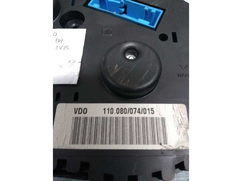 Recambio de cuadro instrumentos para seat toledo (1m2) select referencia OEM IAM 110080074015 W01M0920801B 