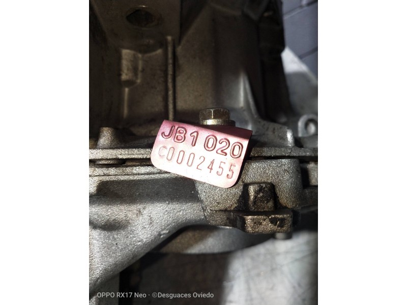 Recambio de caja cambios para renault 5 (b/c40) 1.6 diesel referencia OEM IAM JB1020 C0002455 