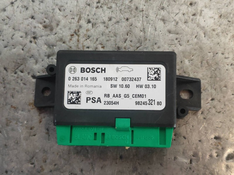 Recambio de modulo electronico para citroen c-elysée shine referencia OEM IAM 0263014165 9824532180 