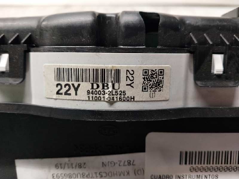 Recambio de cuadro instrumentos para hyundai i30 classic referencia OEM IAM 940032L525 11001041600H 22Y DBU
