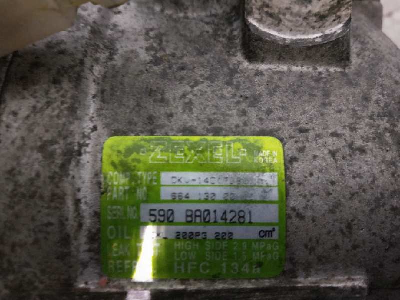 Recambio de compresor aire acondicionado para ssangyong kyron 2.0 referencia OEM IAM 6641300015 DKV14C73807 