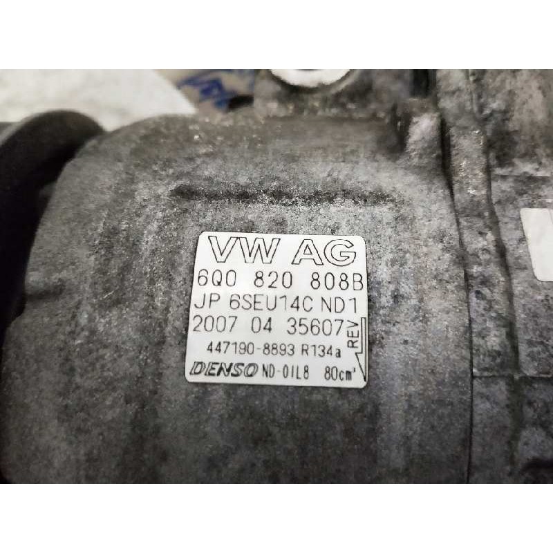 Recambio de compresor aire acondicionado para seat cordoba berlina (6l2) reference referencia OEM IAM 4471908893 6Q08210808B JP6