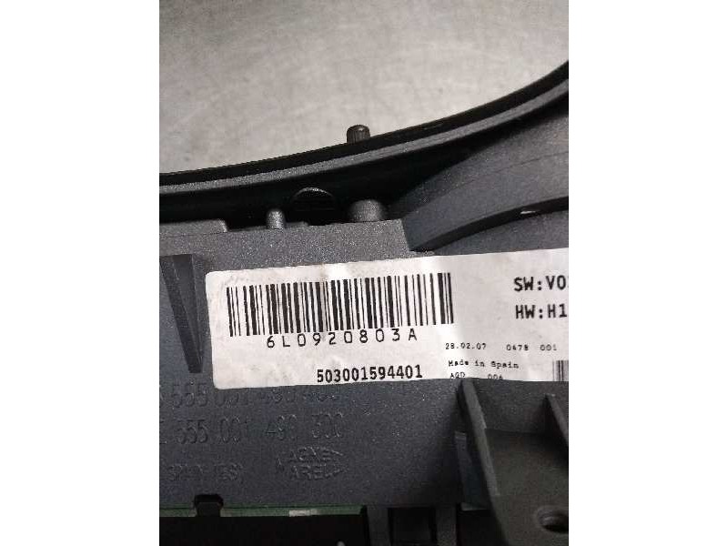Recambio de cuadro instrumentos para seat cordoba berlina (6l2) reference referencia OEM IAM 6L0920803A  