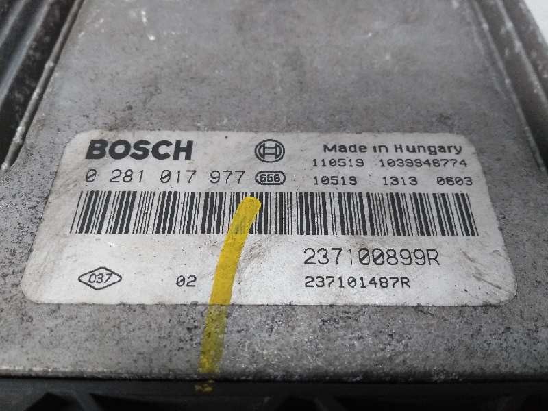Recambio de centralita motor uce para renault master kasten l2h2 hka 3,3t referencia OEM IAM 0281017977 237100899R 237101487R
