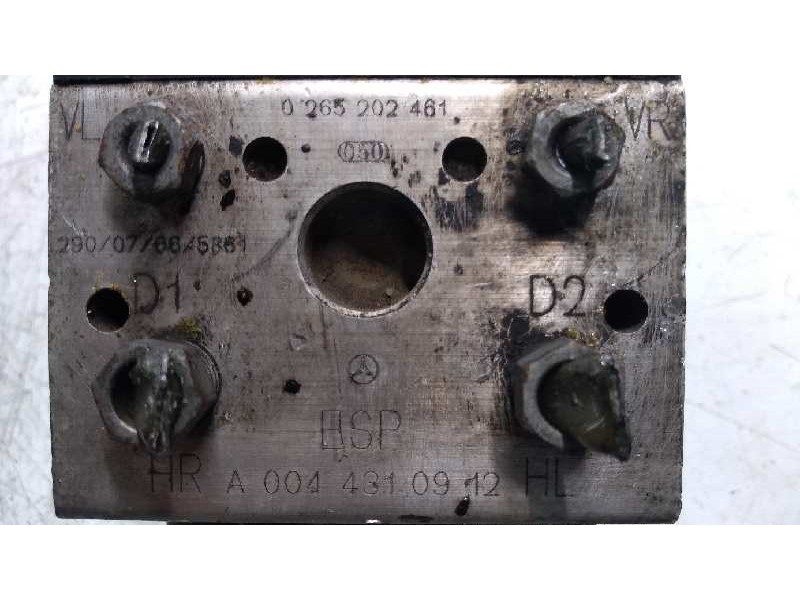 Recambio de abs para mercedes vaneo (w414) furgoneta compacta 1.7 cdi diesel cat referencia OEM IAM 0265202461 A0044310912 