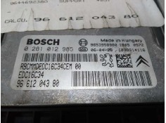 Recambio de centralita motor uce para citroen c4 berlina collection referencia OEM IAM 0281012985 9661204380 EDC16C34 2