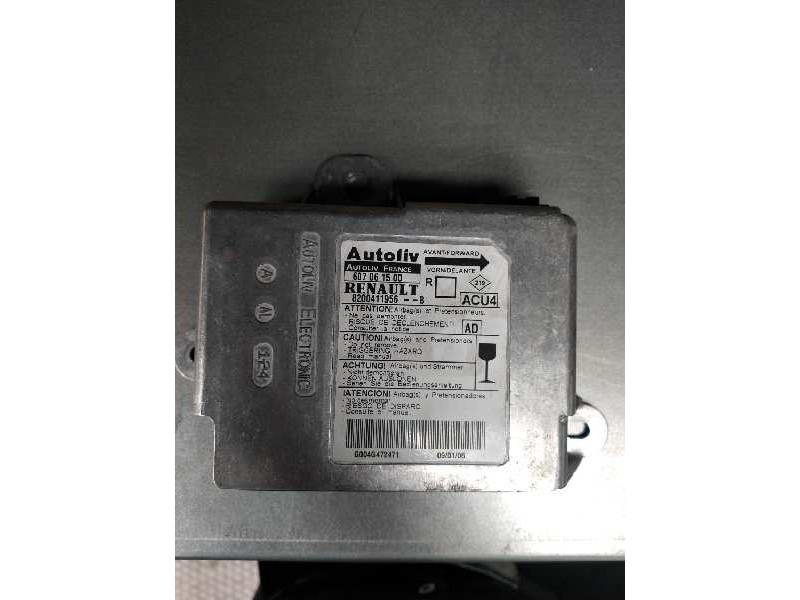 Recambio de centralita airbag para renault scenic ii authentique referencia OEM IAM 607061500 8200411956 