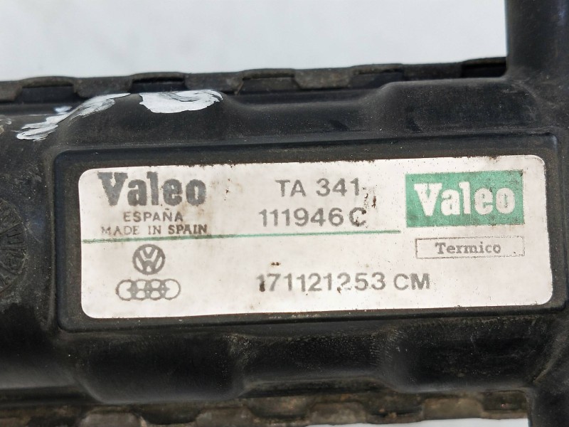 Recambio de radiador agua para volkswagen polo (867/871/873) 1.3 referencia OEM IAM 171121253CM 111946C 