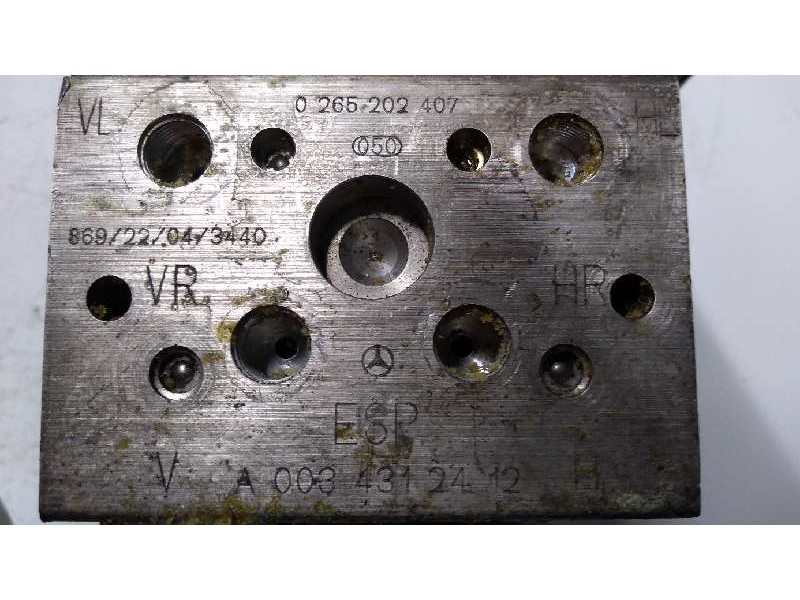 Recambio de abs para mercedes clase e (w210) berlina diesel referencia OEM IAM 0265202407 A0034312412 