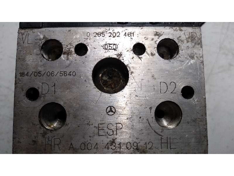 Recambio de abs para mercedes clase a (w168) referencia OEM IAM 0265202461 A0044310912  Recambio de abs para mercedes clase a (w168) referencia OEM IAM 0265202461 A0044310912