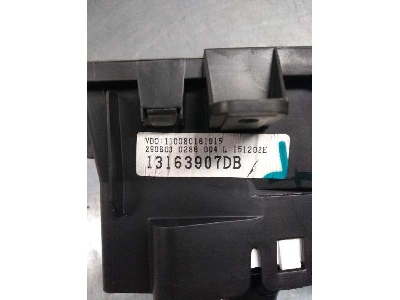 Recambio de cuadro instrumentos para opel meriva enjoy referencia OEM IAM 110080161015 13163907DB 