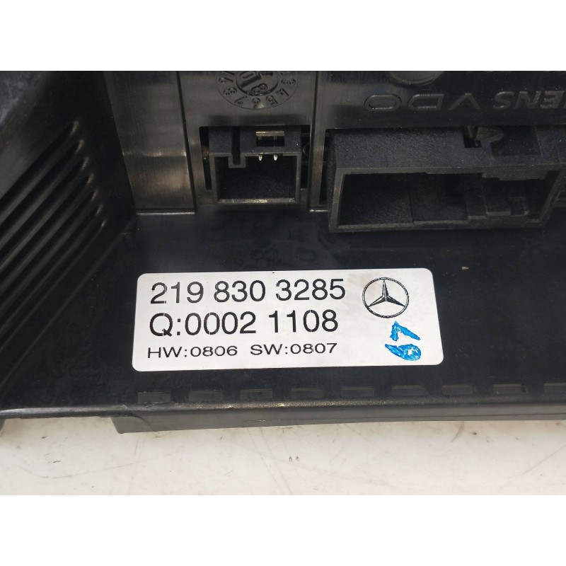 Recambio de mando calefaccion / aire acondicionado para mercedes clase cls (w219) 3.5 v6 cat referencia OEM IAM 2198303285 Q0002