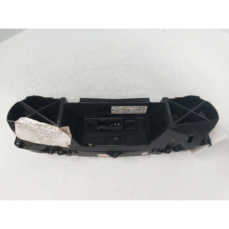 Recambio de mando calefaccion / aire acondicionado para mercedes clase e (w211) berlina 3.0 cdi cat referencia OEM IAM 211830229