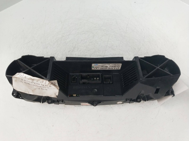 Recambio de mando calefaccion / aire acondicionado para mercedes clase e (w211) berlina 3.0 cdi cat referencia OEM IAM 211830229