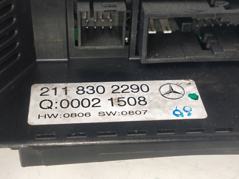 Recambio de mando calefaccion / aire acondicionado para mercedes clase e (w211) berlina 3.0 cdi cat referencia OEM IAM 211830229