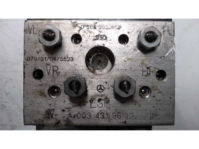 Recambio de abs para mercedes clase clk (w208) coupe 3.2 v6 18v cat referencia OEM IAM 0265202464 A0034319612 