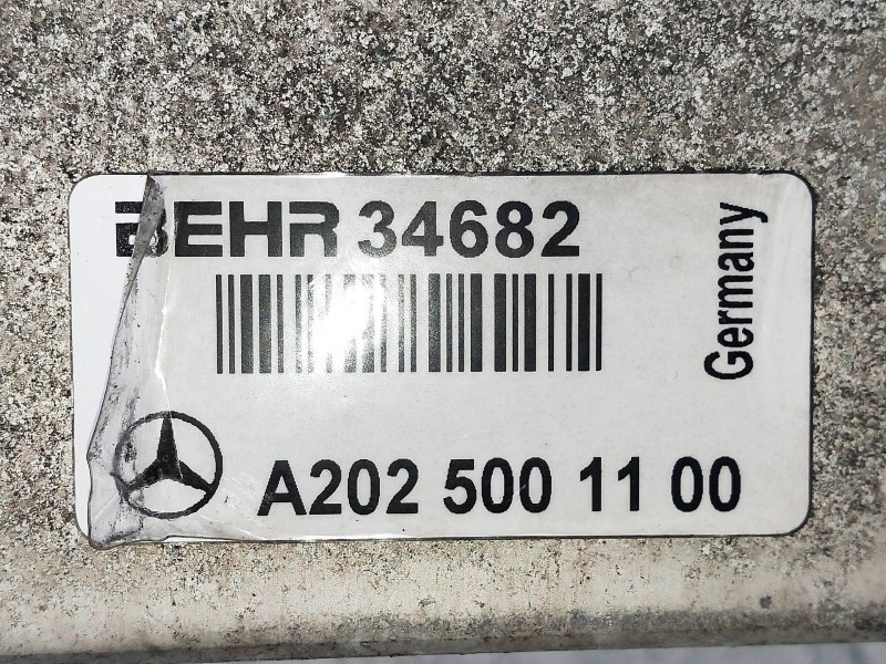 Recambio de intercooler para mercedes clase clk (w208) coupe 3.2 v6 18v cat referencia OEM IAM 2025001100 34682 