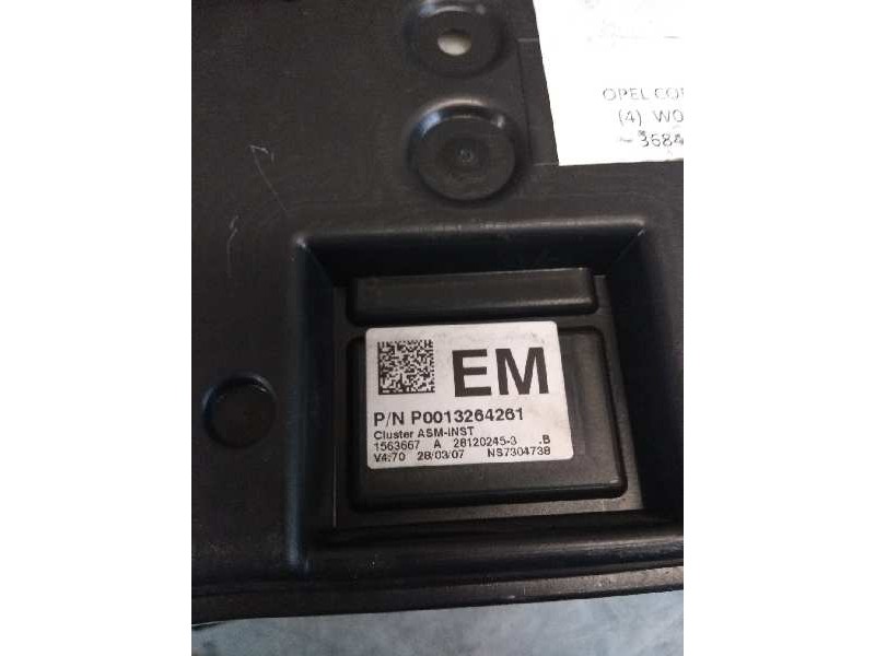 Recambio de cuadro instrumentos para opel corsa d enjoy referencia OEM IAM P13264261 EM 