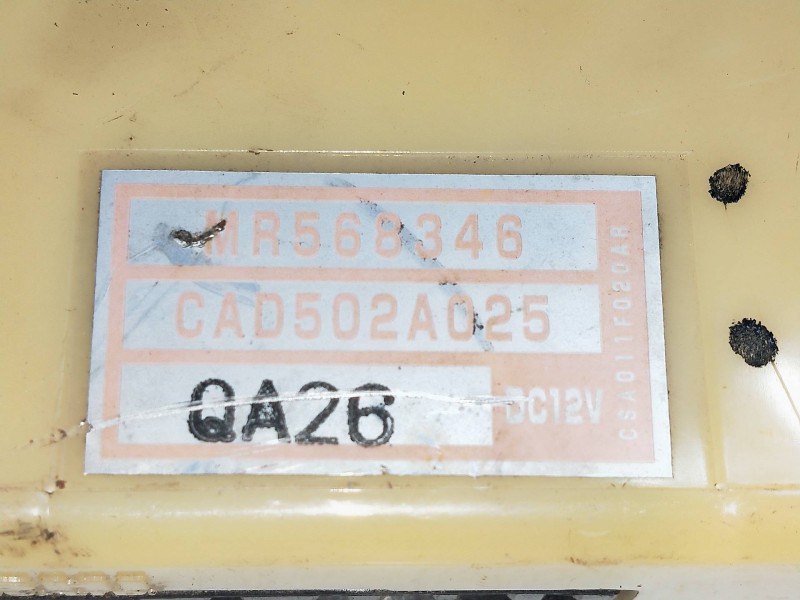 Recambio de mando calefaccion / aire acondicionado para mitsubishi montero sport (k90) referencia OEM IAM MR568346 CAD502A025 
