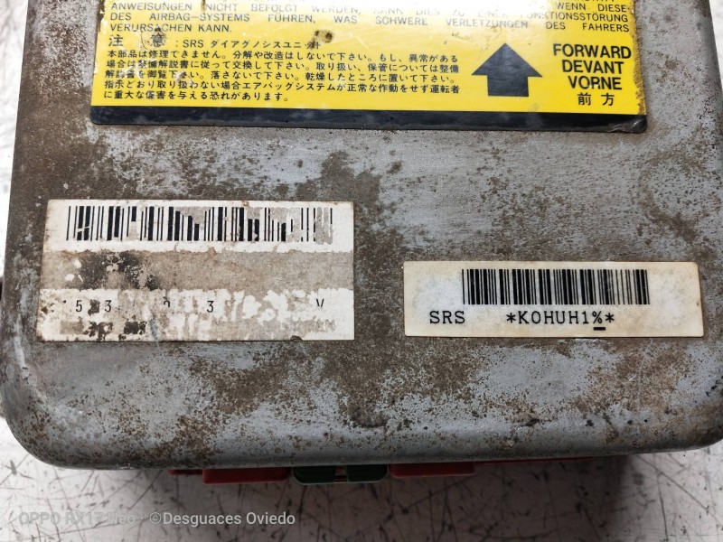Recambio de centralita airbag para mitsubishi montero (v20/v40) 2.8 turbodiesel referencia OEM IAM   