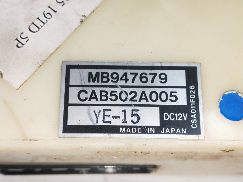 Recambio de mando calefaccion / aire acondicionado para mitsubishi carisma berlina 4 (da0) 1.9 turbodiesel referencia OEM IAM MB