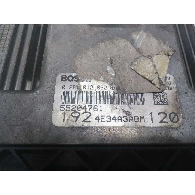 Recambio de centralita motor uce para fiat stilo (192) 1.9 8v jtd cat (939a1000 / 192a8000) referencia OEM IAM 0281012862 552047