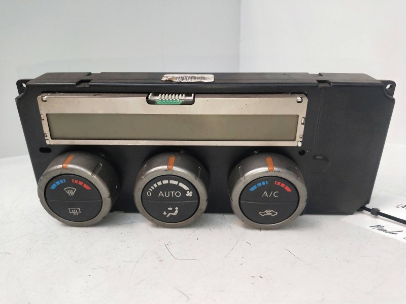 Recambio de mando calefaccion / aire acondicionado para nissan navara pick-up (d40m) 2.5 dci diesel cat referencia OEM IAM 27500