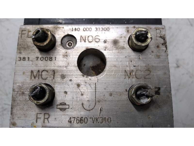 Recambio de abs para nissan navara pick-up (d40m) 2.5 dci cat referencia OEM IAM 11000031300 47660VK300 