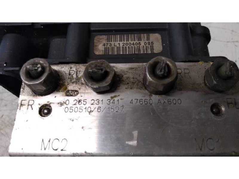 Recambio de abs para nissan micra (k12e) 1.4 cat referencia OEM IAM 0265231341 0265800319 47660AX600