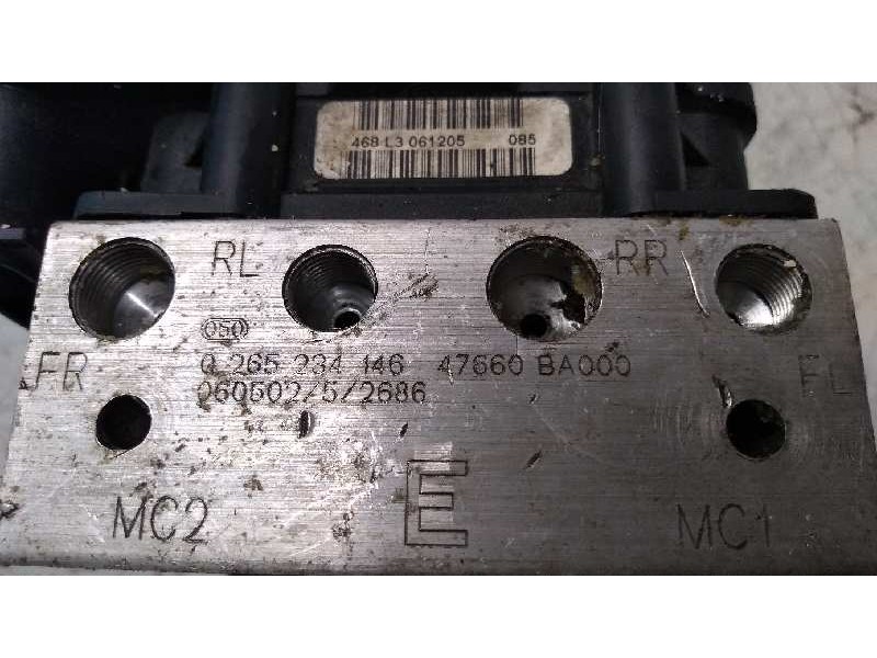 Recambio de abs para nissan primera berlina (p12) 2.0 16v cat referencia OEM IAM 0265234146 0265950371 47660BA000