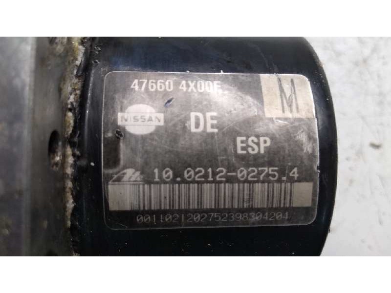 Recambio de abs para nissan pathfinder (r51) 2.5 dci diesel cat referencia OEM IAM 10092633323 10061835821 10021202754 285260960 Recambio de abs para nissan pathfinder (r51) 2.5 dci diesel cat referencia OEM IAM 10092633323 10061835821 10021202754 285260960