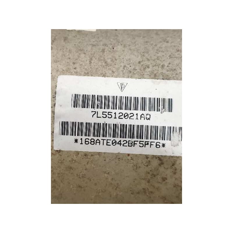 Recambio de amortiguador trasero izquierdo para porsche cayenne (typ 9pa) básico referencia OEM IAM 7L5512021AQ  
