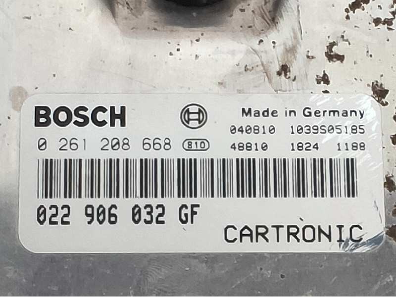Recambio de centralita motor uce para porsche cayenne (typ 9pa) básico referencia OEM IAM 0261208668 022906032GF 