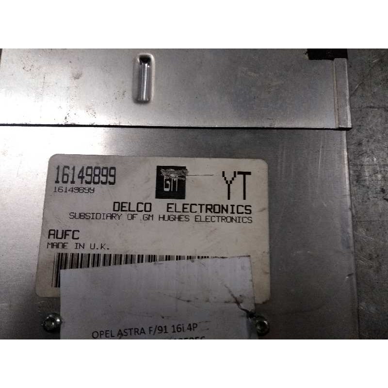 Recambio de centralita motor uce para opel astra f berlina 1.6 cat referencia OEM IAM 16149899 YT AUFC