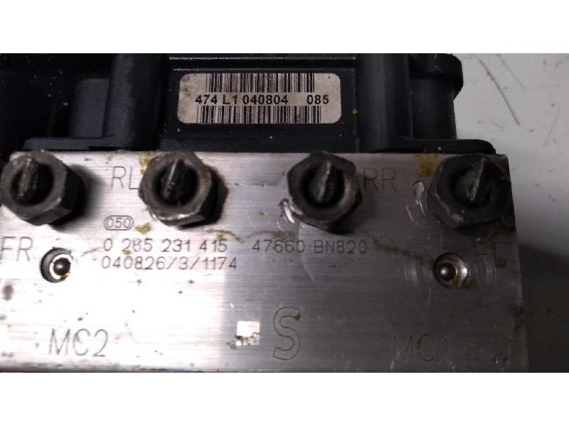 Recambio de abs para nissan almera (n16/e) 2.2 16v turbodiesel cat referencia OEM IAM 0265231415 0265800330 47660BN820 Recambio de abs para nissan almera (n16/e) 2.2 16v turbodiesel cat referencia OEM IAM 0265231415 0265800330 47660BN820