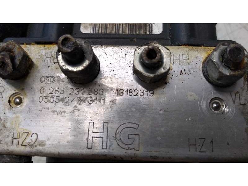 Recambio de abs para opel meriva 1.7 16v cdti referencia OEM IAM 0265231583 0265800443 13182319