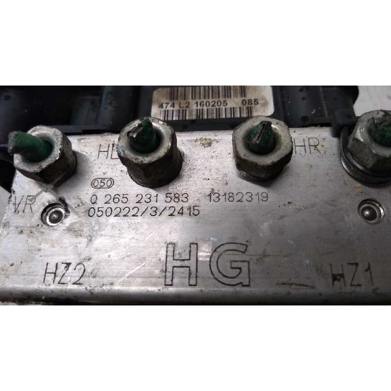 Recambio de abs para opel corsa c 1.2 16v cat (z 12 xep / lb4) referencia OEM IAM 0265231583 0265800443 13182319