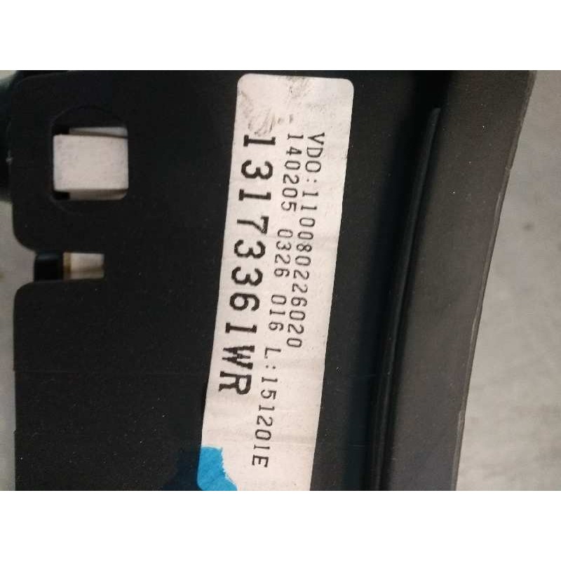 Recambio de cuadro instrumentos para opel tigra twin top 1.3 16v cdti cat (z 13 dt / ln9) referencia OEM IAM 110080226020 131733