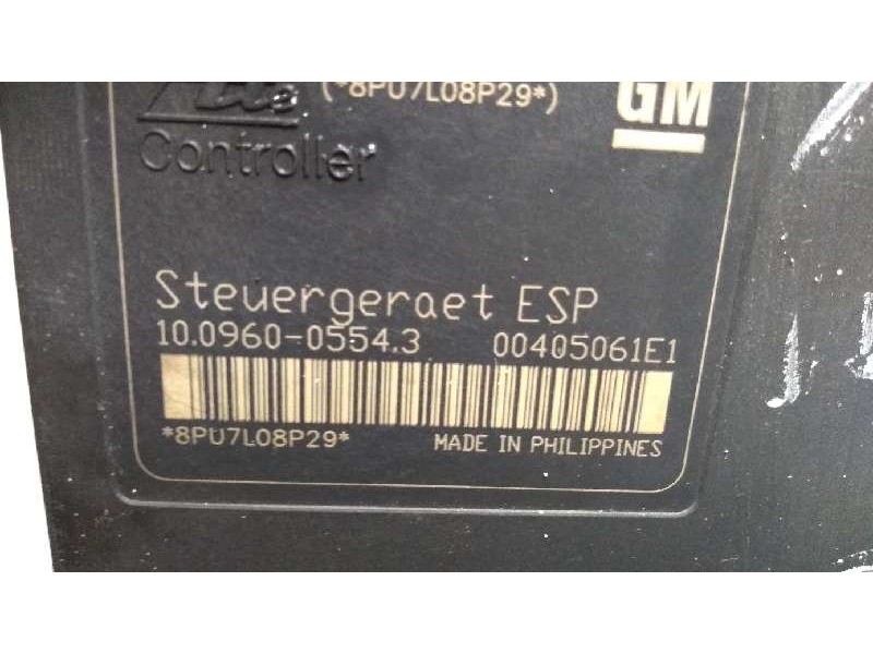 Recambio de abs para opel astra gtc 1.9 cdti referencia OEM IAM 10096005543 10020602904 00405061E1 13246535