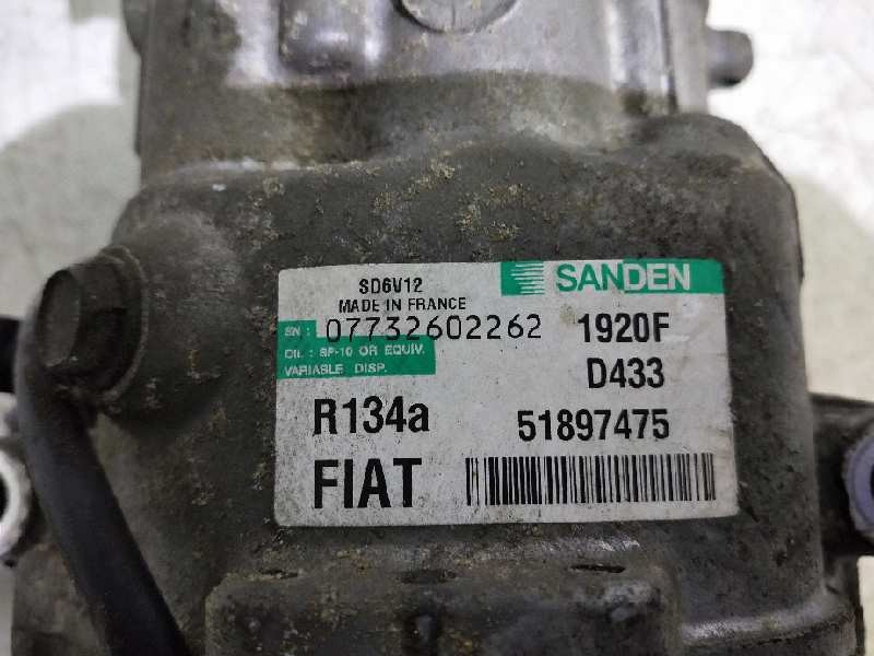 Recambio de compresor aire acondicionado para lancia delta (181) 1.6 jtd 16v cat referencia OEM IAM SD6V121920F 1920F D433 51897