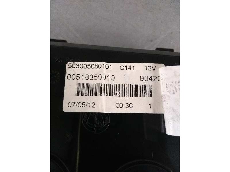 Recambio de cuadro instrumentos para lancia delta (181) 1.6 jtd 16v cat referencia OEM IAM 00518350910 1 90420 503005080101