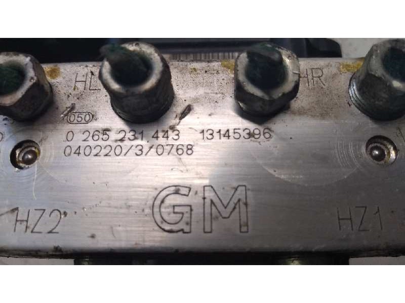 Recambio de abs para opel corsa c 1.7 16v cdti referencia OEM IAM 0265231443 0265800372 13145396