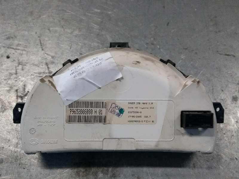 Recambio de cuadro instrumentos para citroen c2 vtr referencia OEM IAM P9652008080 H01 216755968