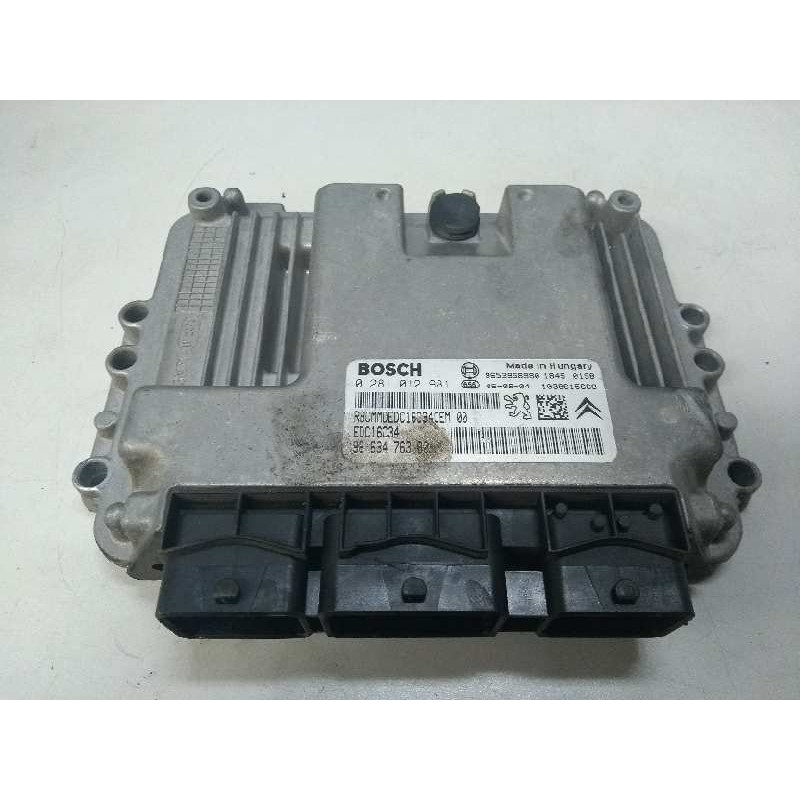 Recambio de centralita motor uce para citroen c4 grand picasso sx referencia OEM IAM 0281012981 9663476380 EDC16C34