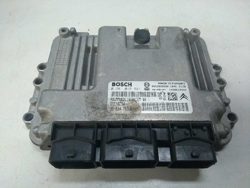 Recambio de centralita motor uce para citroen c4 grand picasso sx referencia OEM IAM 0281012981 9663476380 EDC16C34
