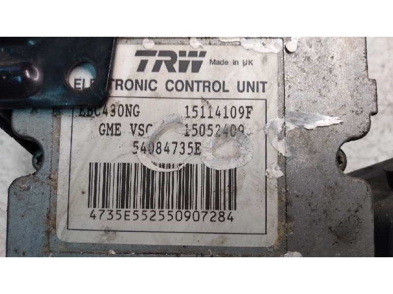 Recambio de abs para opel vectra c berlina referencia OEM IAM 54084735E 15052409 15114109F 12773673