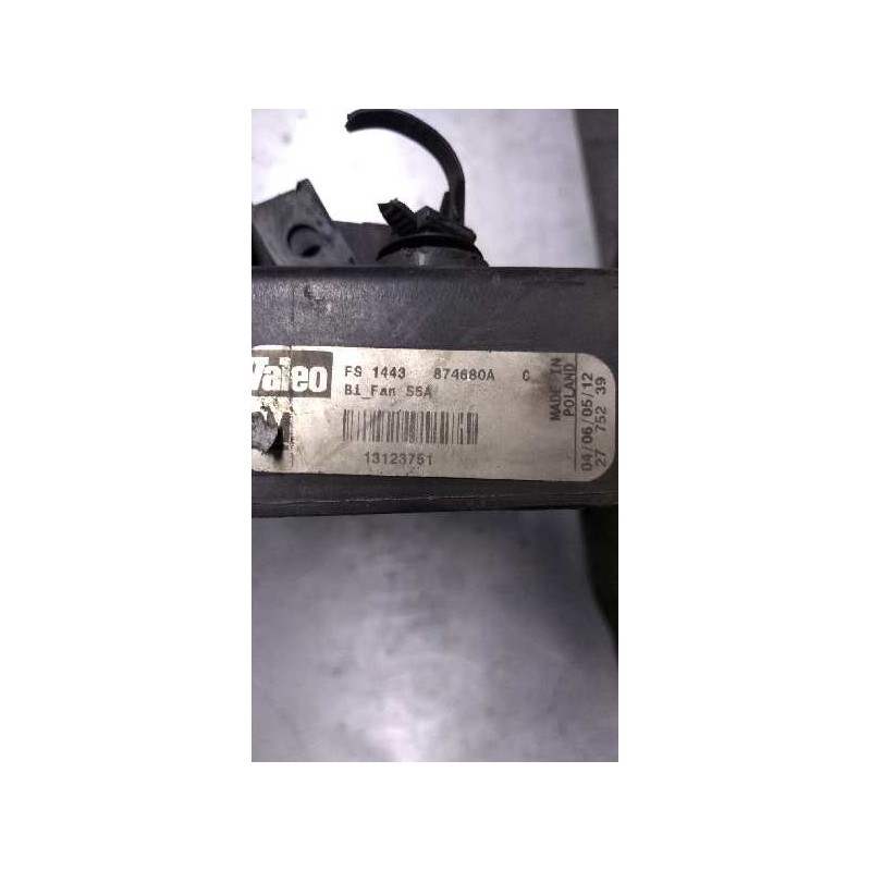 Recambio de electroventilador para opel vectra c berlina 1.9 16v cdti cat (z 19 dth / lrd) referencia OEM IAM FS1443874680A 1312
