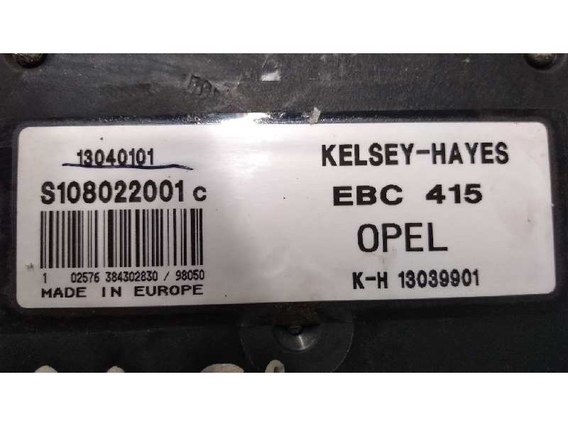 Recambio de abs para opel vectra b berlina referencia OEM IAM S108022001C KH13039901 13040101
