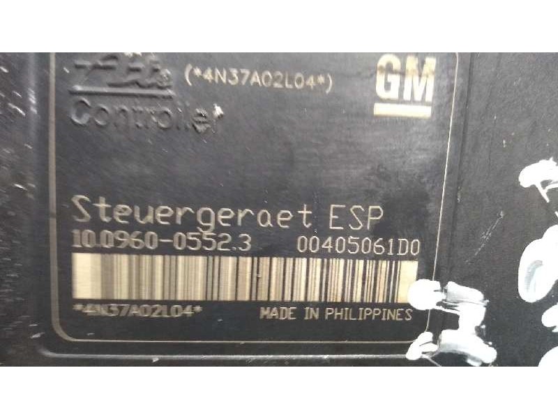 Recambio de abs para opel astra gtc 1.8 16v referencia OEM IAM 10096005523 10020602654 00405061D0 13246536